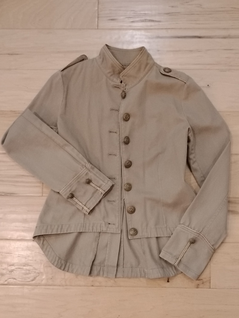 Vintage Denim & Supply Ralph Lauren Khaki Cotton Jean Jacket